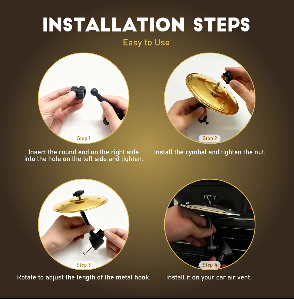 DashDrum™ – Air Vent Drum